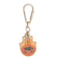 Love Hamsa Hand Key Chain